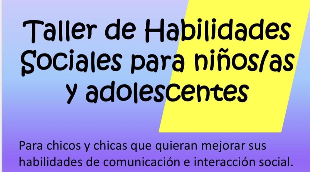 Taller de Habilidades Sociales para niños/as y adolescentes